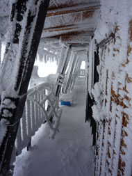 Our famous balcony after the storm